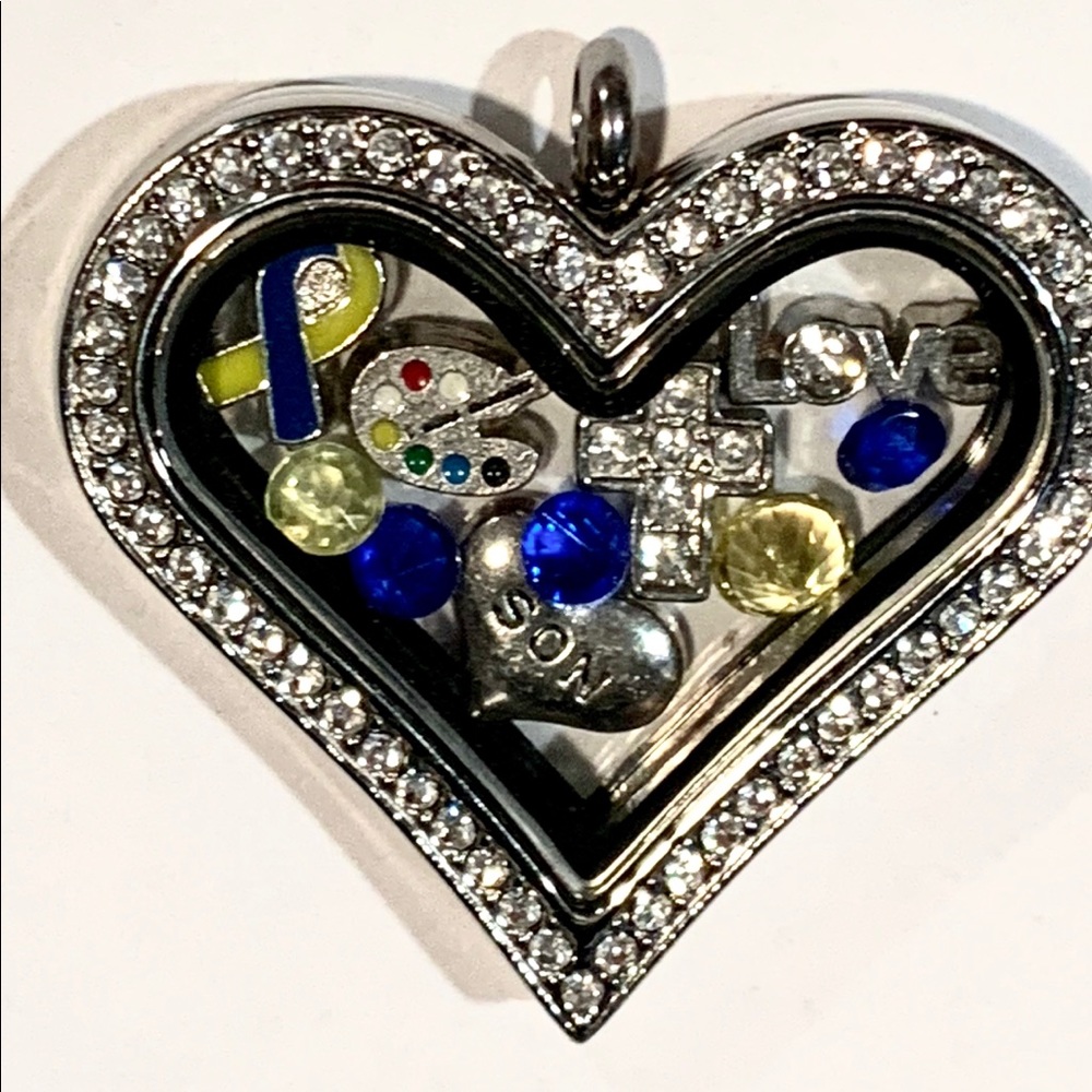 Floating Locket Awareness Ribbon Charms! - Picture 7 of 12
